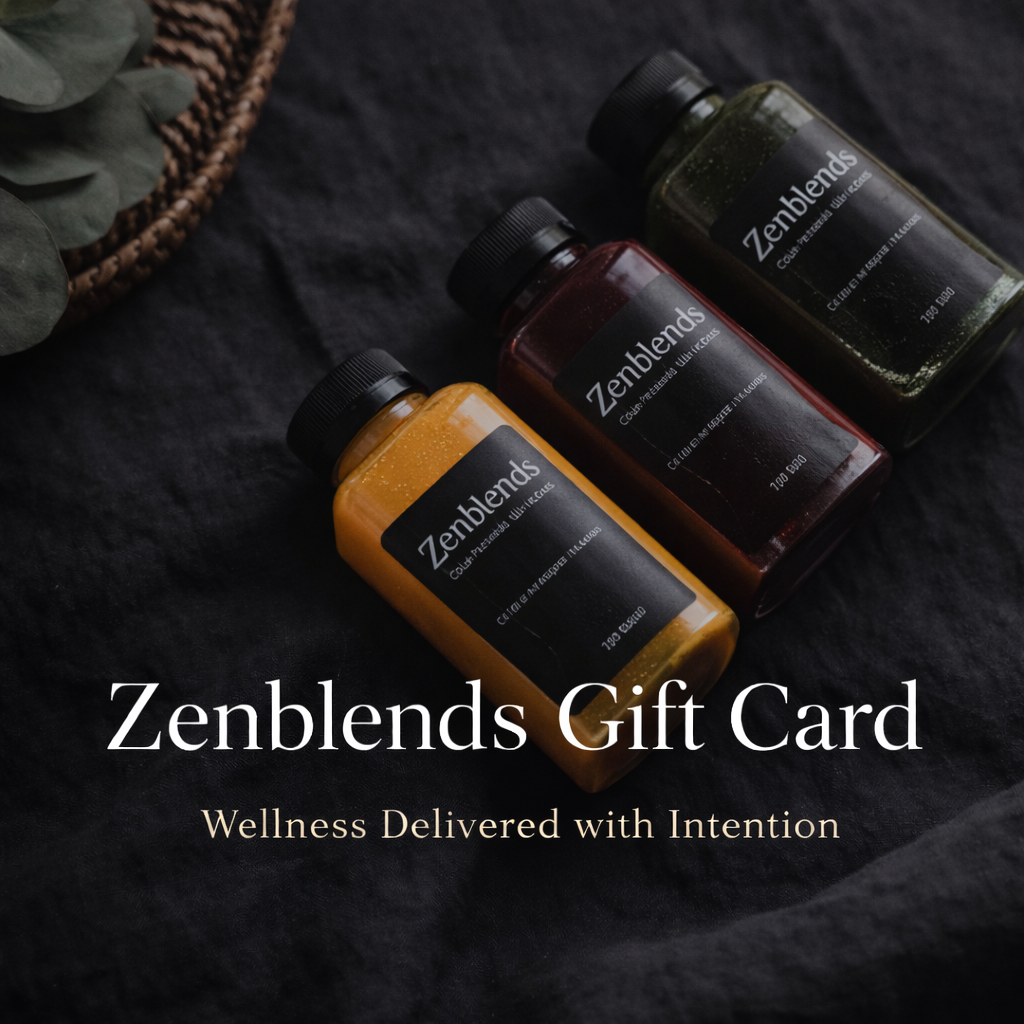 Zenblends Gift Card – Wellness Delivered with Intention